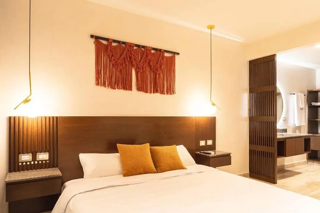 Stylish Tulum Retreat For 6, Near Everything Lägenhet